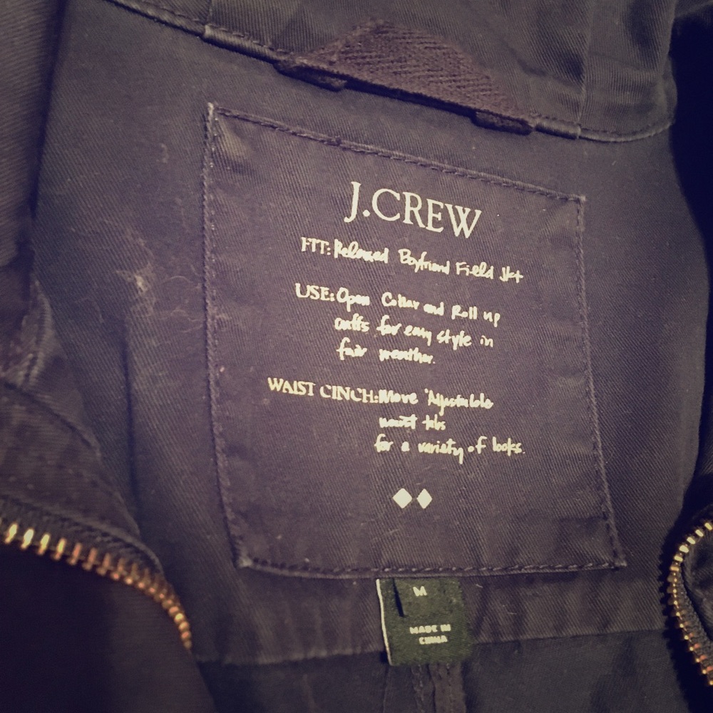J.Crew boyfriend field jacket